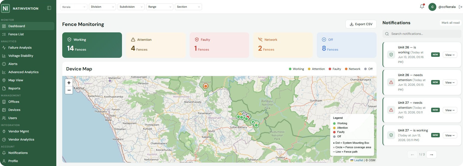 Fence Watch — Fence Watch via Website screenshot 1